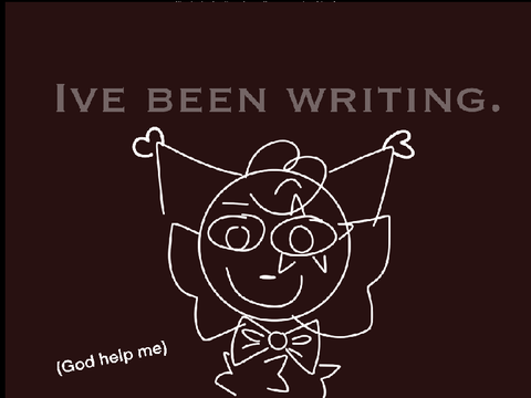 Christmas goobers (writing)