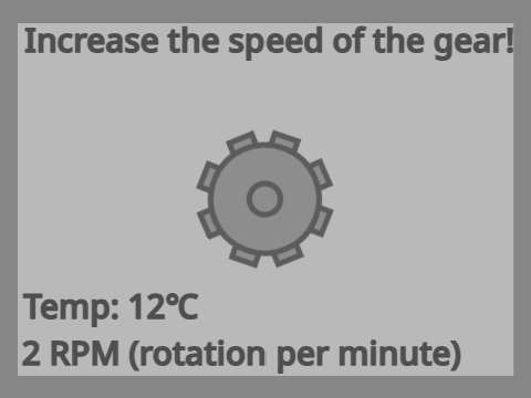 Increase the sped of the gear! (1)