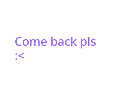 Please come back- remix