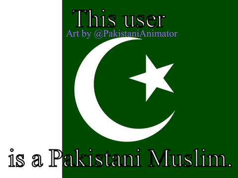 This user is also a Pakistani Muslim  