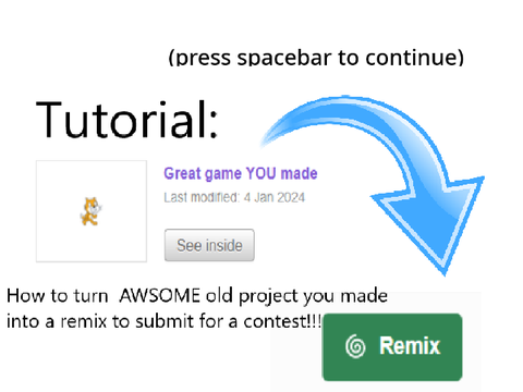 Tutorial: Old game to remix contest submission