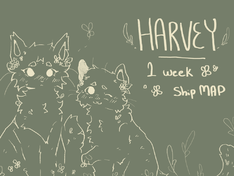Harvey - 2 PARTS LEFT 1 week ship map