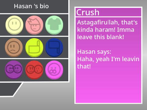 Hasan's bio