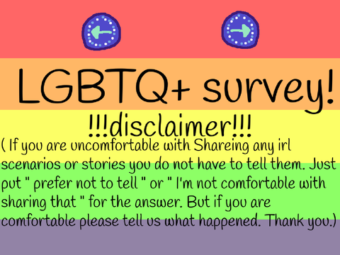 I have done yet another LGBTQ+ survey