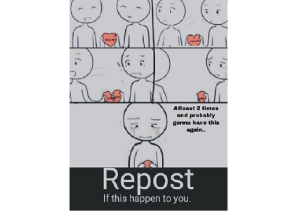 Repost if this happened to you.. remix