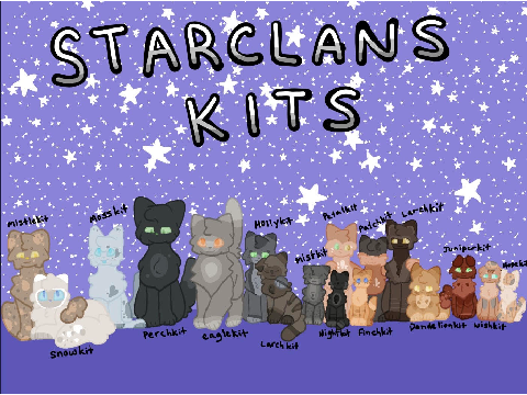 StarClans' Kits ll Art