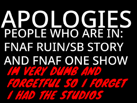 APOLOGIES 