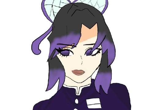 Drawing of Shinobu kocho for @hanakokunxyashiro