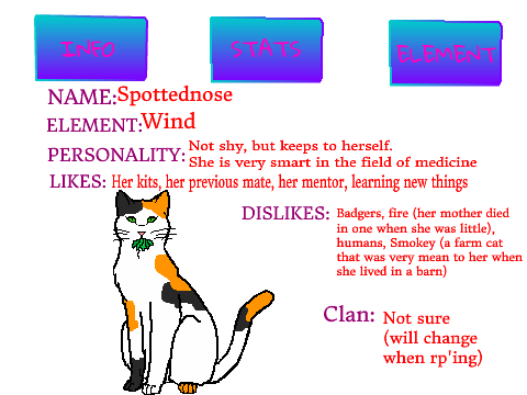 Warriors RPG ~ The Magic Clans! ☾Spottednose☽