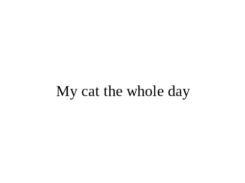 Just a funny cat joke because I wanted to
