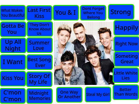 1D Songs remix