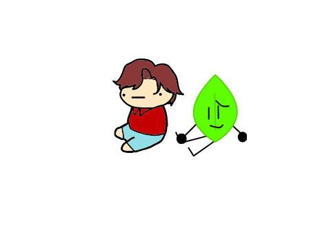 Add yourself sitting with Leafy! remix