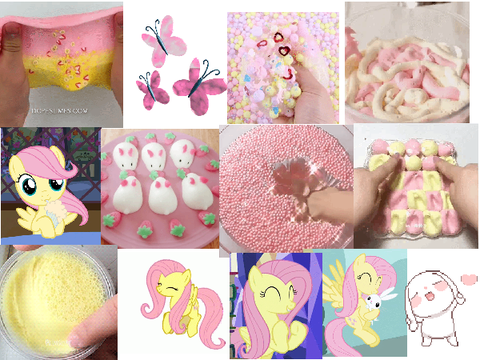 Fluttershy Stimboard