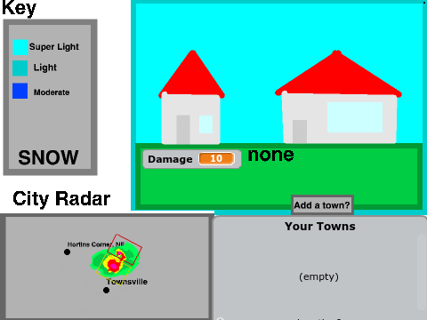 Weather Sim With Radar