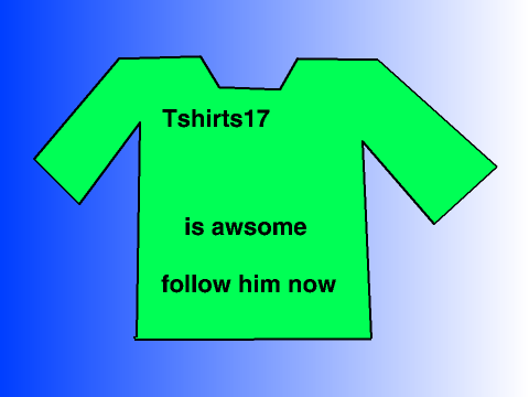 Tshirts17 is awsome