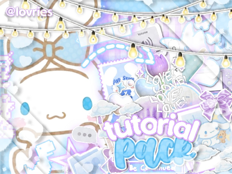 ⸝⸝ ꒰ tutorial  ⌒ pack zᶻ .