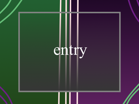 ♡ ｅｎｔｒｙ ♡