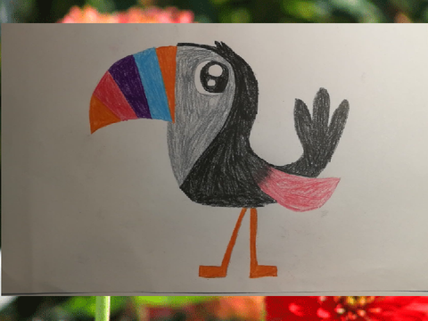 Drawing of a bird :)