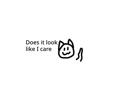Because