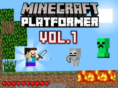 Minecraft platfomer Vol.1