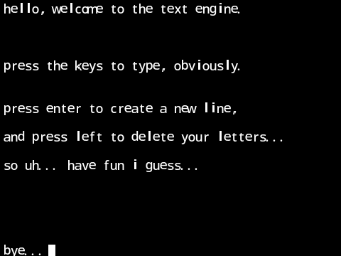 Text Engine
