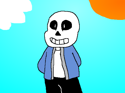 Sans from Undertale animation made out of boredom. Lol. remix