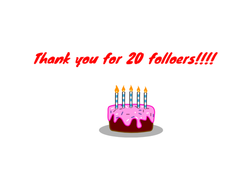 20 FOLLOWER PARTY YAY!!!!