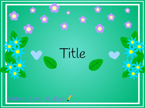 My entry