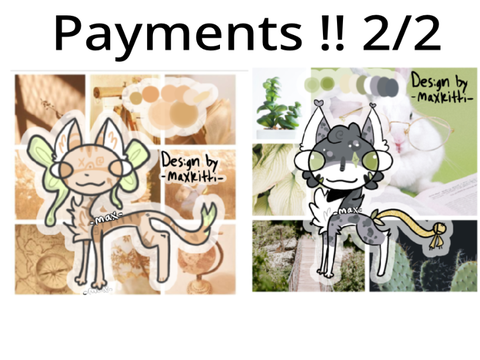 Payments - 2 Chibi customs