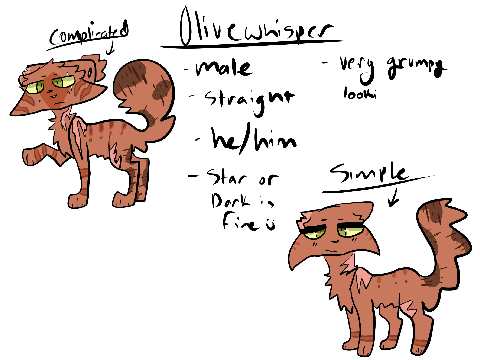 toph new starclan/dark forest cameos entry Olivewhisper