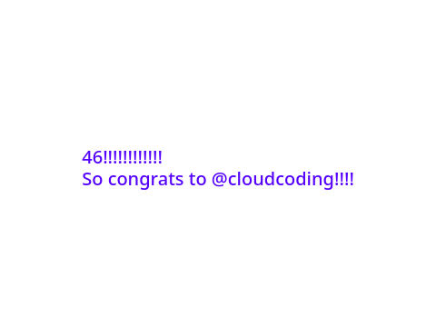 The winner of my raffle!!!!!!!!!!!