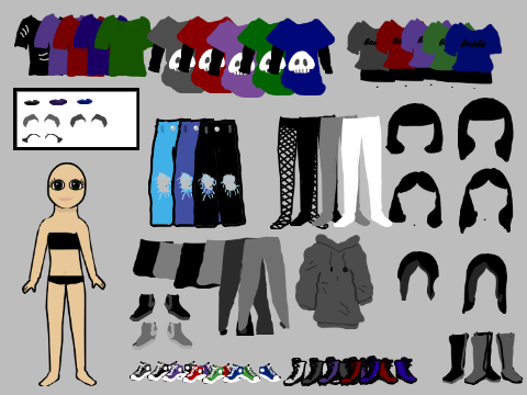 Gothic/Emo Dress Up