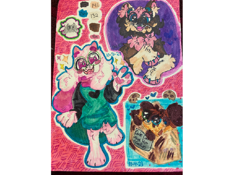 October SketchBook entries