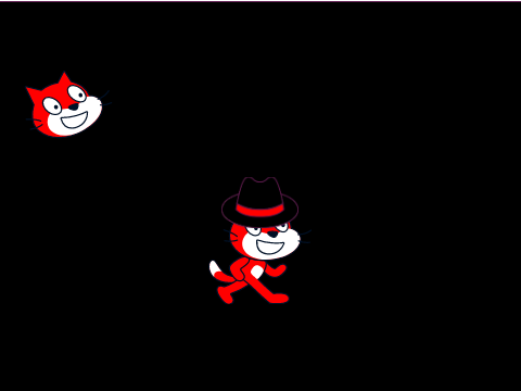 red cat clicker