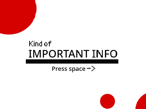 (Kind of) Important Info (by Rubie7)