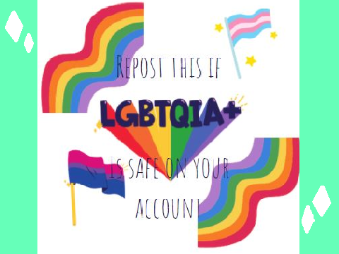 Repost this if LGBTQIA+ is safe on your account remix remix