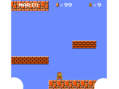 Super Mario Bros w cheats