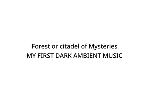 Forest or Citadel of Mysteries