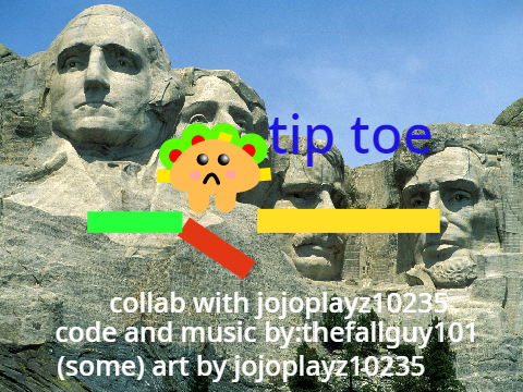 tip toe: collab with jojoplayz10235