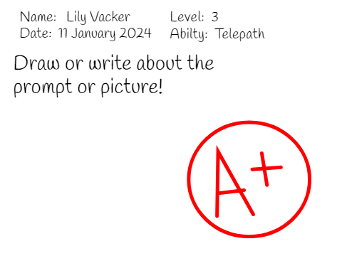 Lily's Homework <3