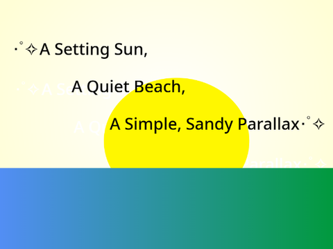 ･ﾟ✧Parallax･ﾟ✧