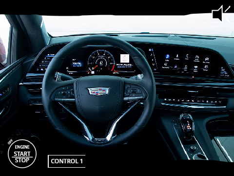 2023 Cadillac Escalade V Speedometer