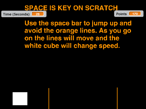 Space Is Key On Scratch