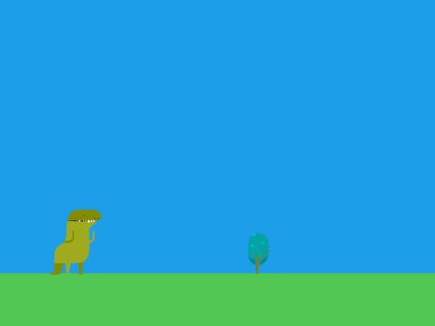 The Jumping Dino!