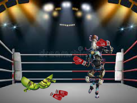 Shreg fights Kit