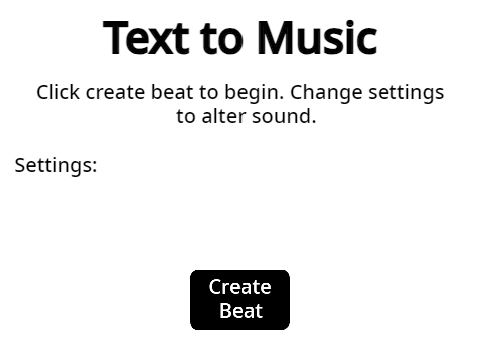 Text To Music Maker