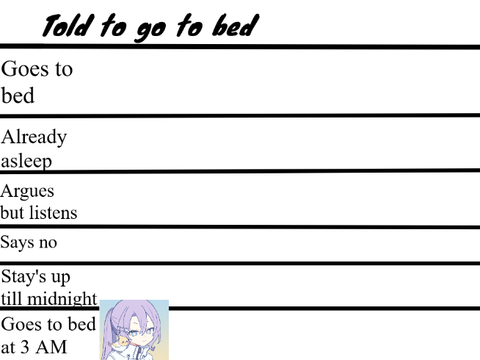 When do u sleep?