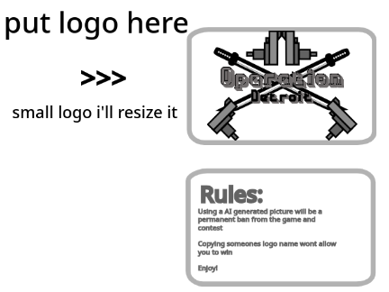 Operation: Detroit || Logo Contest remix