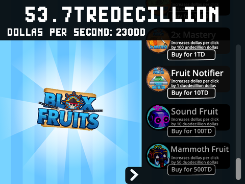 [SOUND & MAMMOTH] Blox Fruits Clicker remix