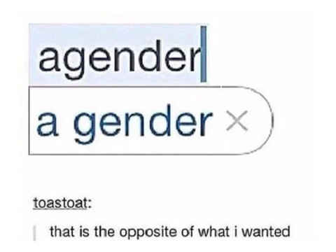 Agender memes!